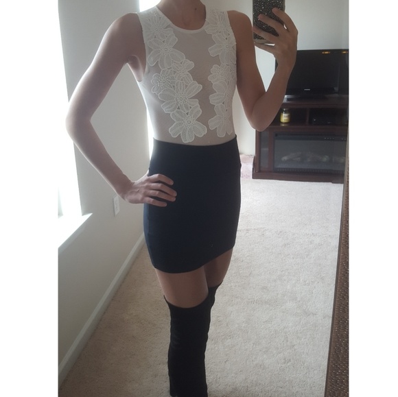 Charlotte Russe Other - Charlotte Russe Sheer Bodysuit