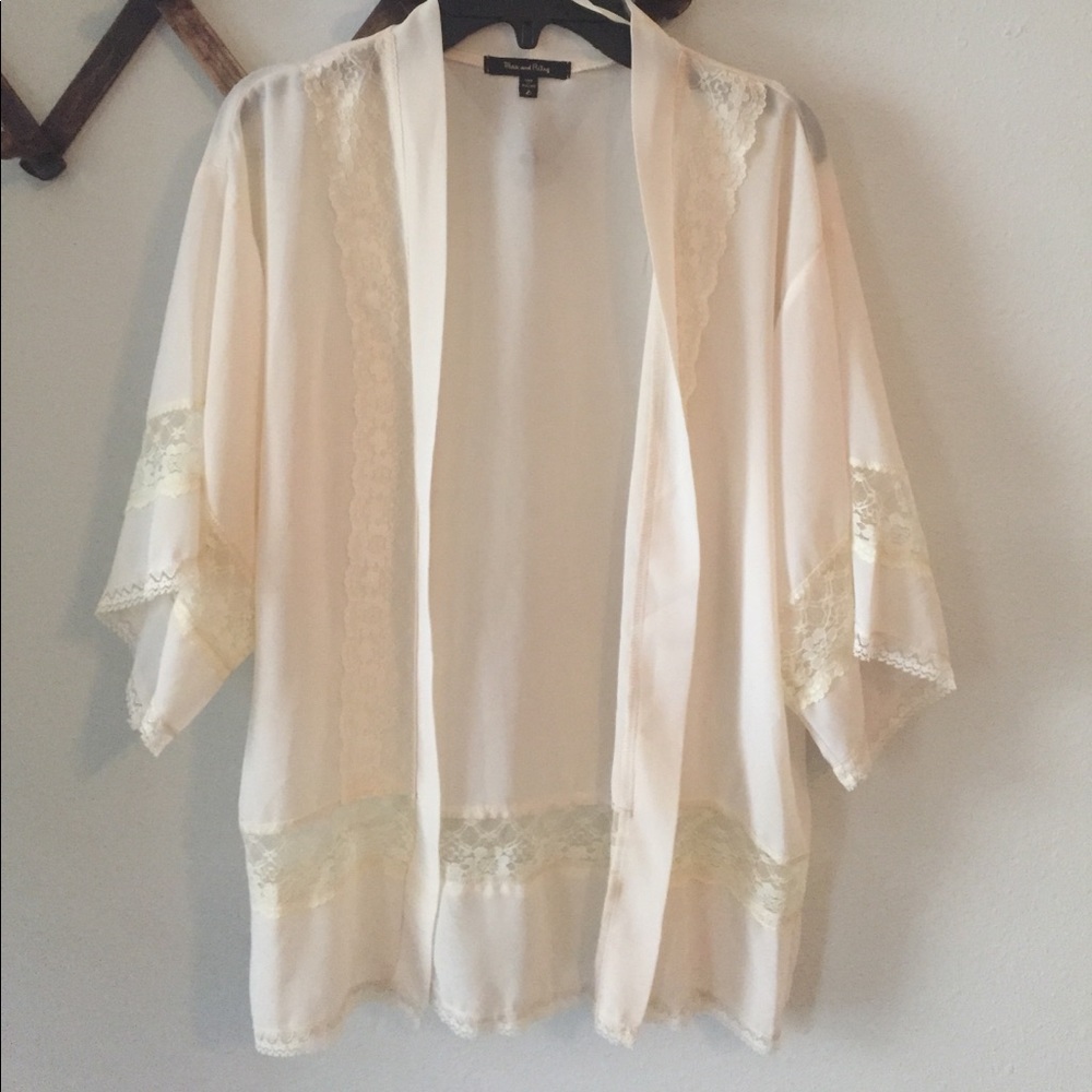 Max and Riley sheer cardigan