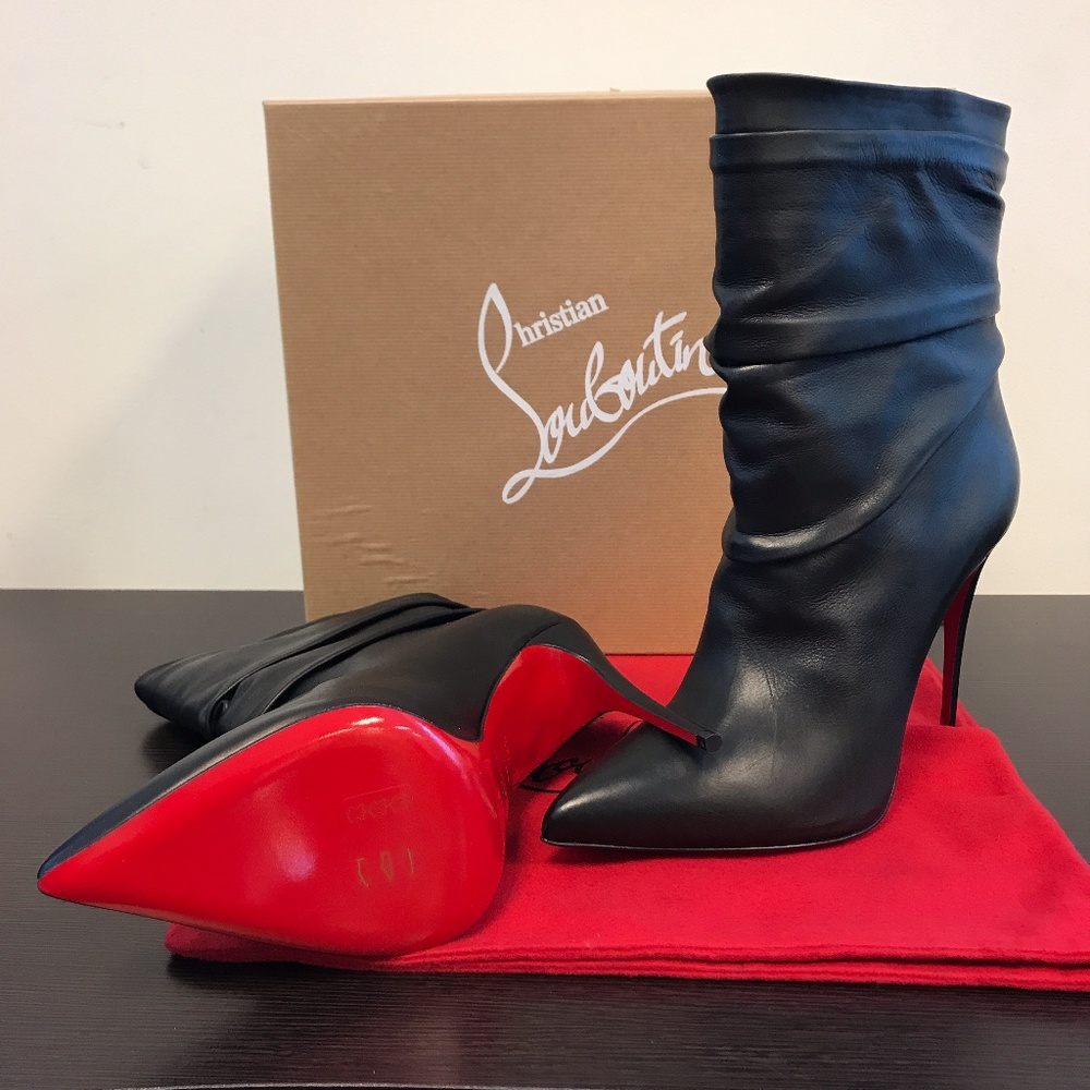 CHRISTIAN LOUBOUTIN Ishtar Leather Bootie
