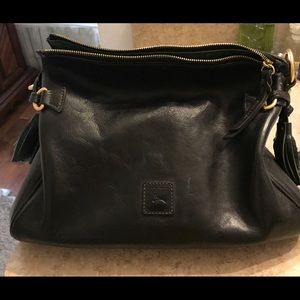 Dooney&about le pierde black original, all leather