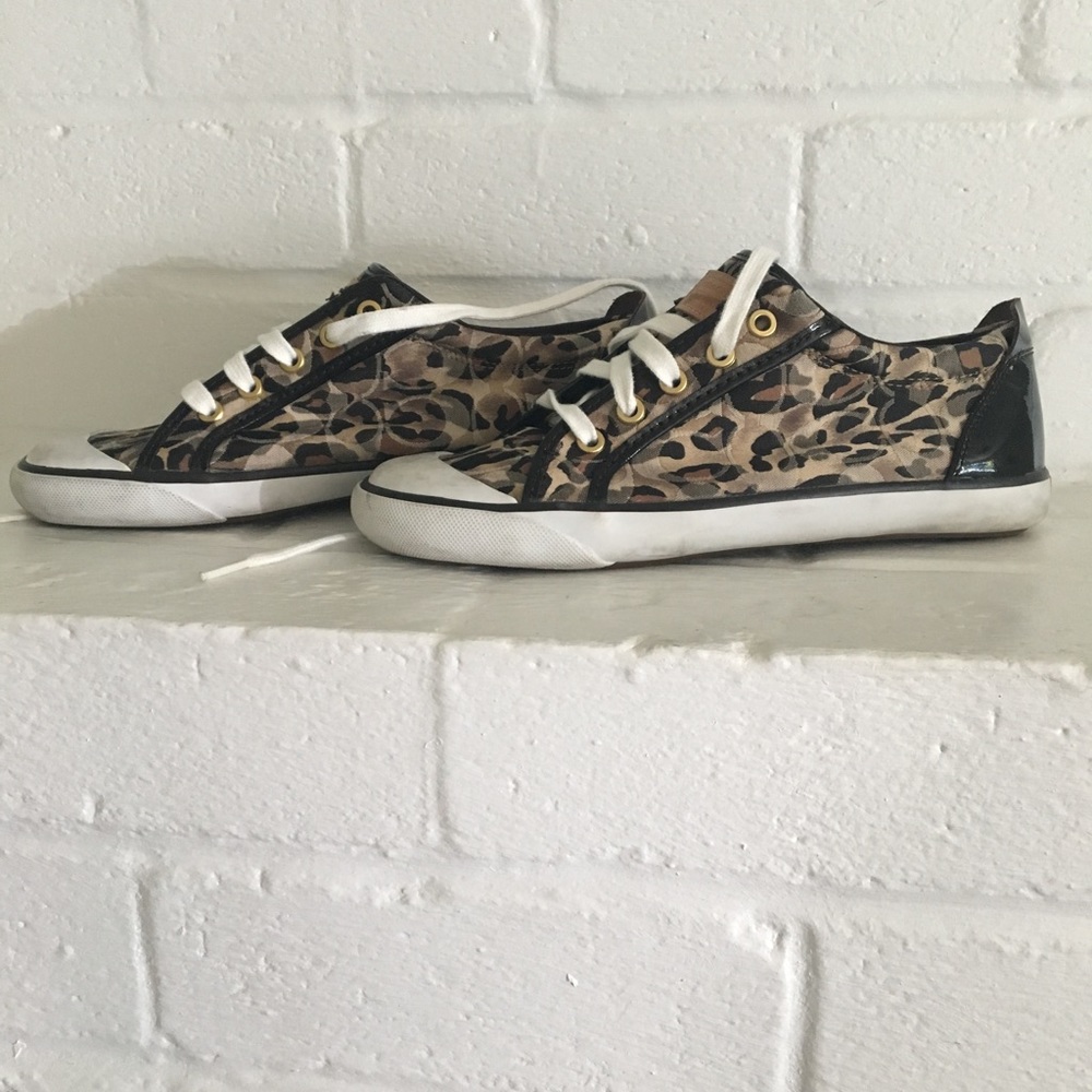 Cheetah print Coach Shoes
