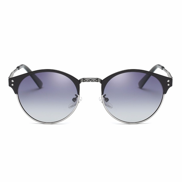 ALTON - ROUND RIMLESS POLARIZED SUNGLASSES - Picture 2 of 8