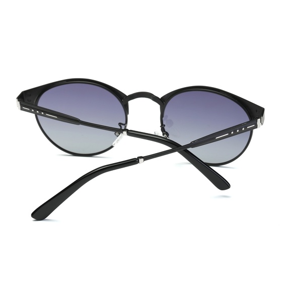 ALTON - ROUND RIMLESS POLARIZED SUNGLASSES - Picture 6 of 8