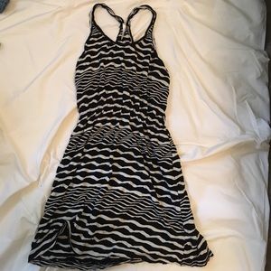 Black and white sun dress