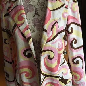 Harve Benard pink multi jacket