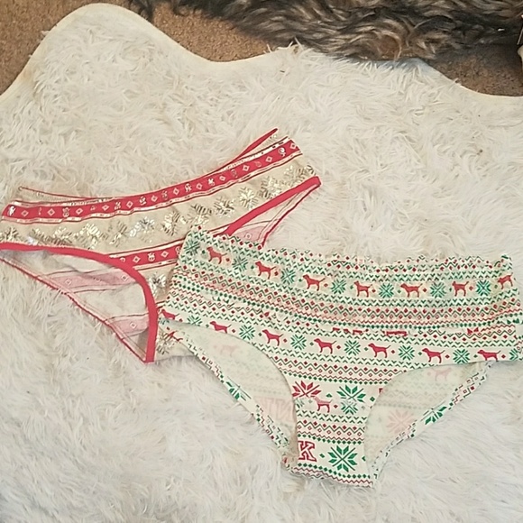 Victoria S Secret Snowflake Christmas Lace Brief Underwear Panties Panties Ranjiniraghavan Clothing Shoes Accessories