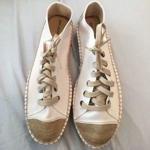 Jean-Michel Cazabat white espadrille sneaker NIB