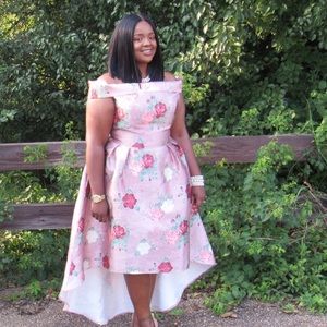 Chi-Chi London Off-the-Shoulder Dress