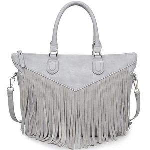 Moda Luxe Gwyneth Fringe Handbag