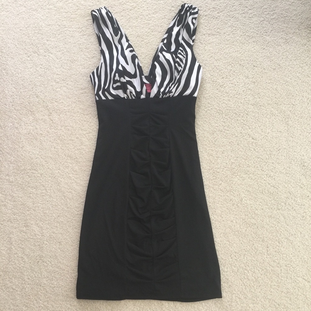 Zebra Print Dress