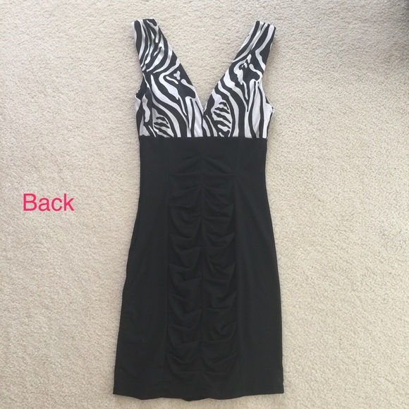 Zebra Print Dress - Picture 3 of 8