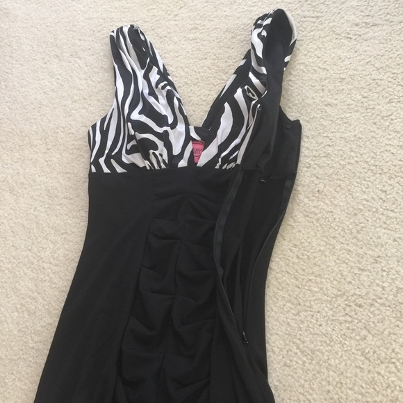 Zebra Print Dress - Picture 8 of 8