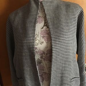 Lauren by Ralph Lauren houndstooth jacket