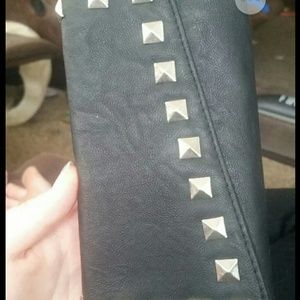Spring Cleaning!!!!!  Studded tri-fold wallet
