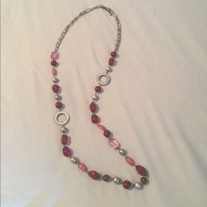 Pink necklace