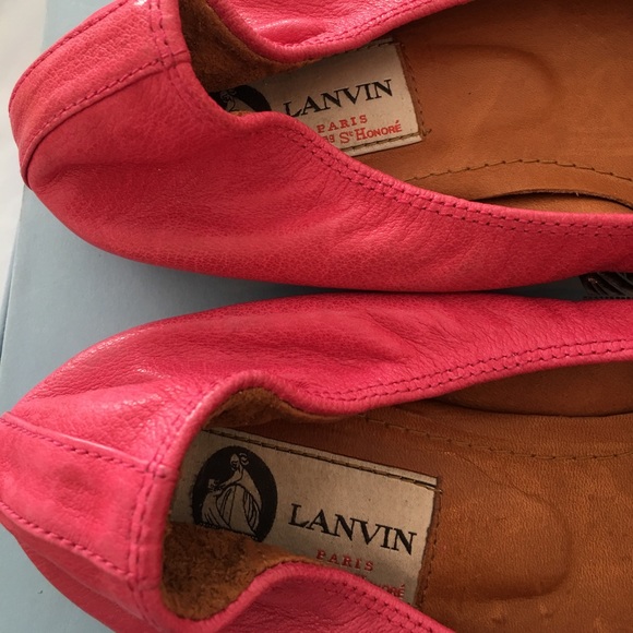 Pink Lanvin Ballet Flats 40