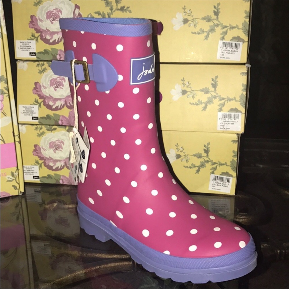 Joules rain boots
