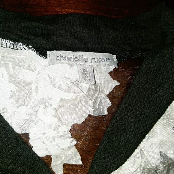NWOT Charlotte Russe Sheer Jacket - Picture 2 of 4