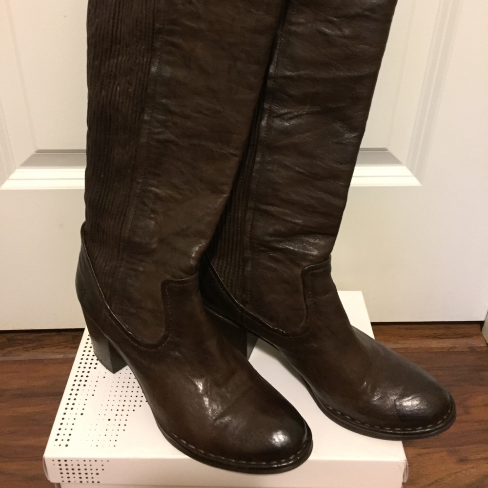 Frye Melissa Scrunch Tall Boots