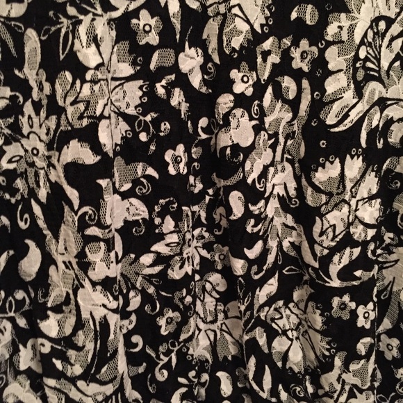 Style & Co Lace Overlay Kimono Sleeve Top - Picture 6 of 6