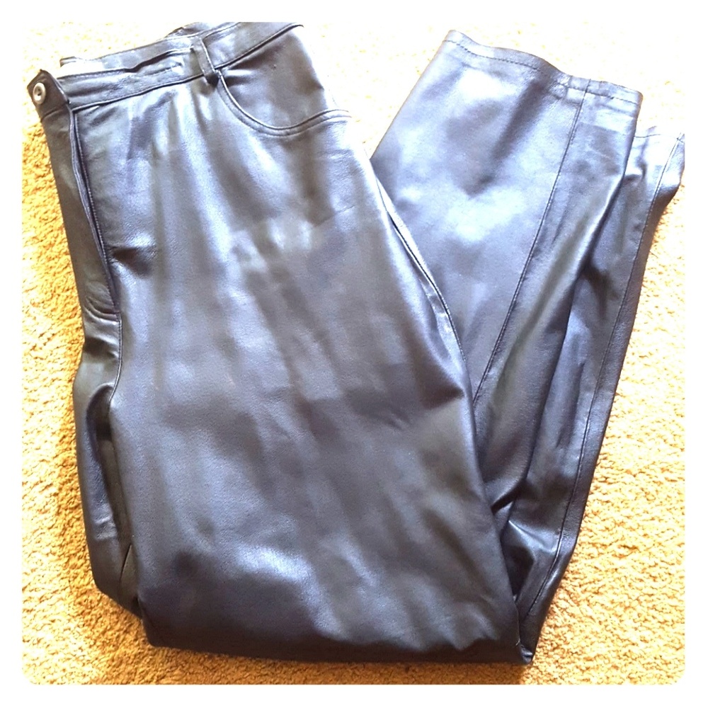 Real Genuine Leather Pants