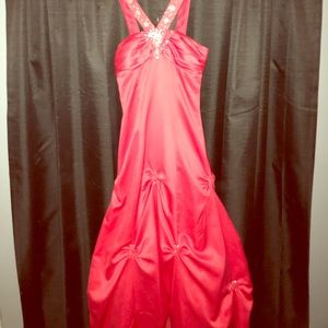 Red Ball Gown