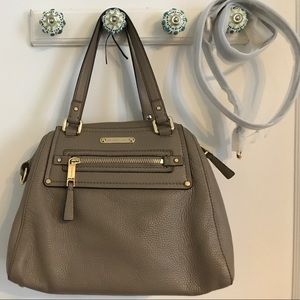 Michael Kors  Gilmore Satchel Dark Taupe