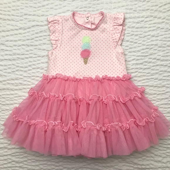 Girl’s Little Me Tutu Ice Cream Dress Size 18 Months - Picture 1 of 4