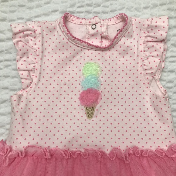 Girl’s Little Me Tutu Ice Cream Dress Size 18 Months - Picture 2 of 4