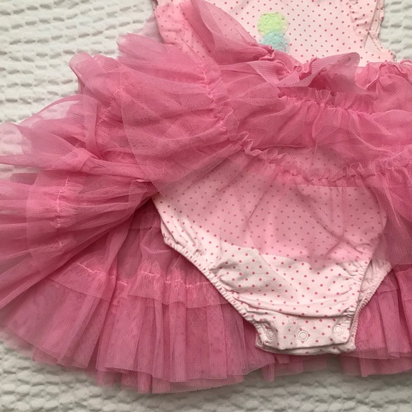 Girl’s Little Me Tutu Ice Cream Dress Size 18 Months - Picture 3 of 4