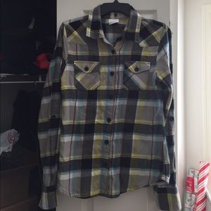 Long sleeve plaid shirt