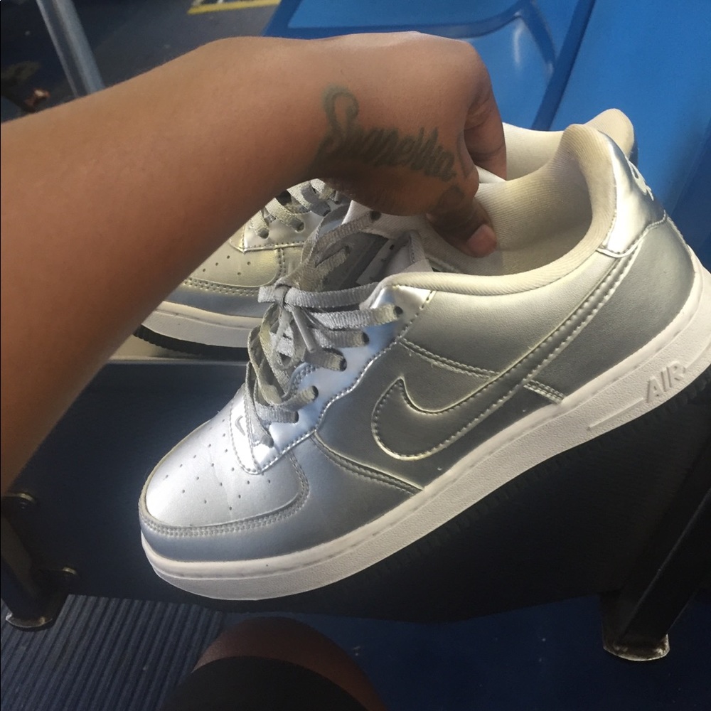 Silver Air Force Ones