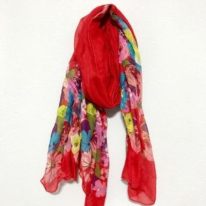 Patterned scarves