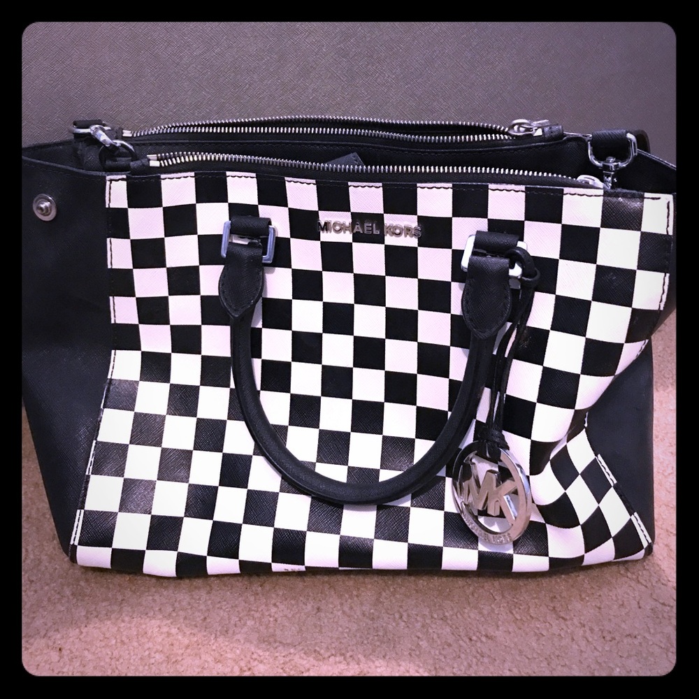 Michael Kors checker purse