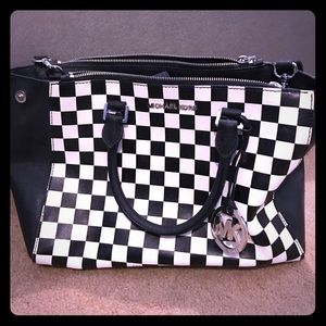 Michael Kors checker purse