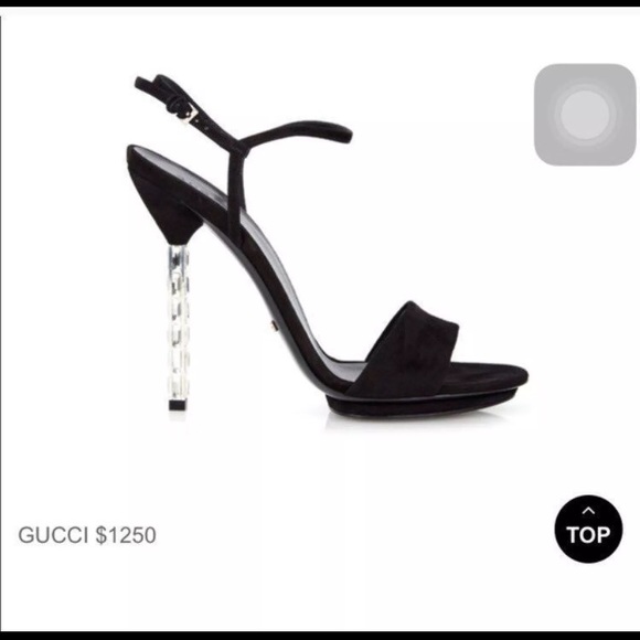Gucci Shoes - Authentic Gucci heels with real crystal heel