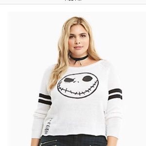 NWT Torrid Nightmare Before Christmas Sweater