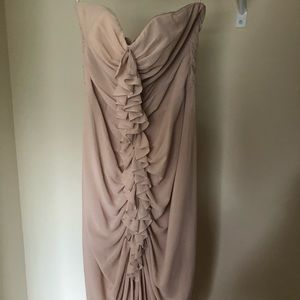 H&M cream dress