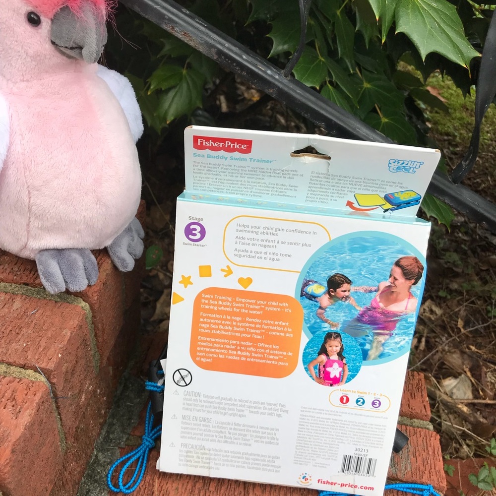 NWT Fisher Price Sea Buddy Swim Trainer Stage 3 Swim Float Small 2-3