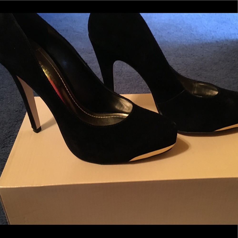 Bcbgeneration black womens heels size seven