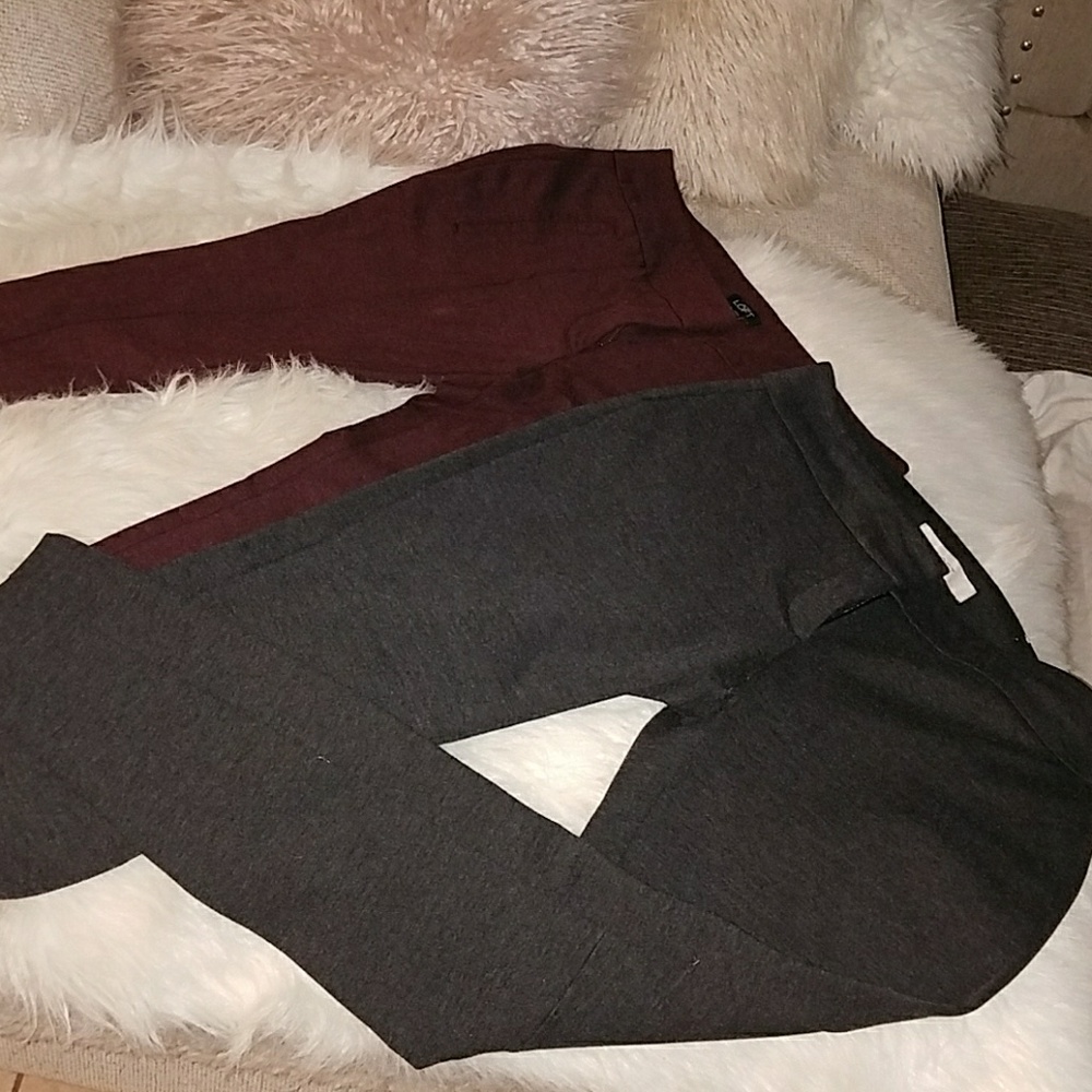 LOFT 2 skinny pants bi- stretchy