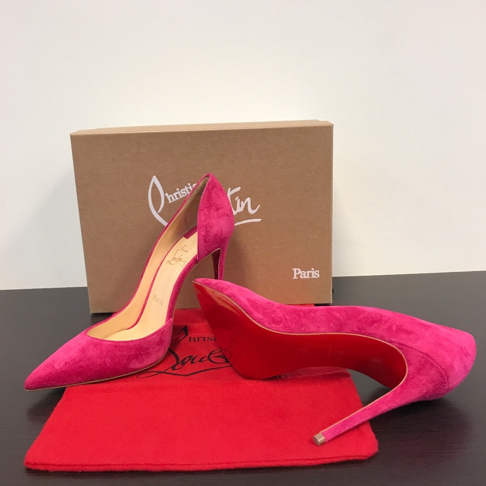 CHRISTIAN LOUBOUTIN Iriza Suede 100