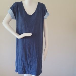 Nautica Short Sleeve Knit Color Block SleepShirt