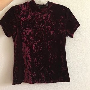 velvet shirt