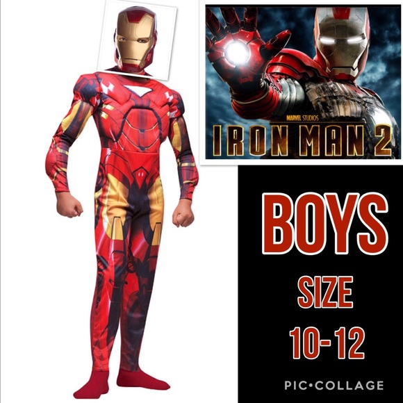 Marvel Costumes Ironman 2 Husky Boys Costume Size 1012 Poshmark