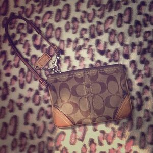 Coach wristlet