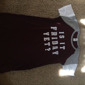 Victoria’s Secret Pink sleep shirt