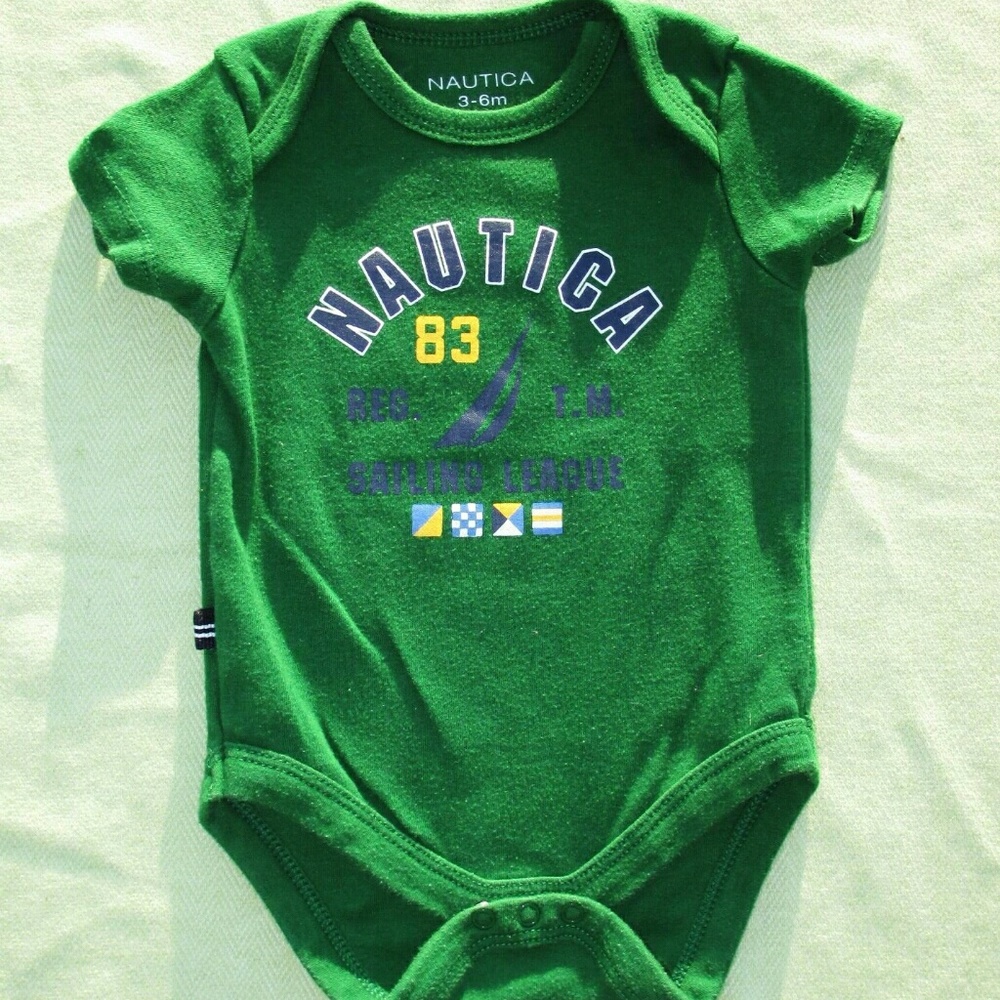 Boys Nautica bodysuit
