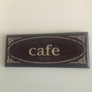 Cafe Paris sign