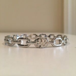 Tory Burch silver bangle